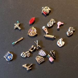 NWOT Set of 20 Hobbies & Jobs Origami Owl Charms